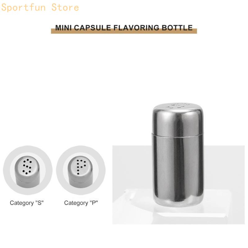 Camping Cooking Container - 2lots Duurzaamheid Kruidenpot Kleine Zoutdispensers Outdoor