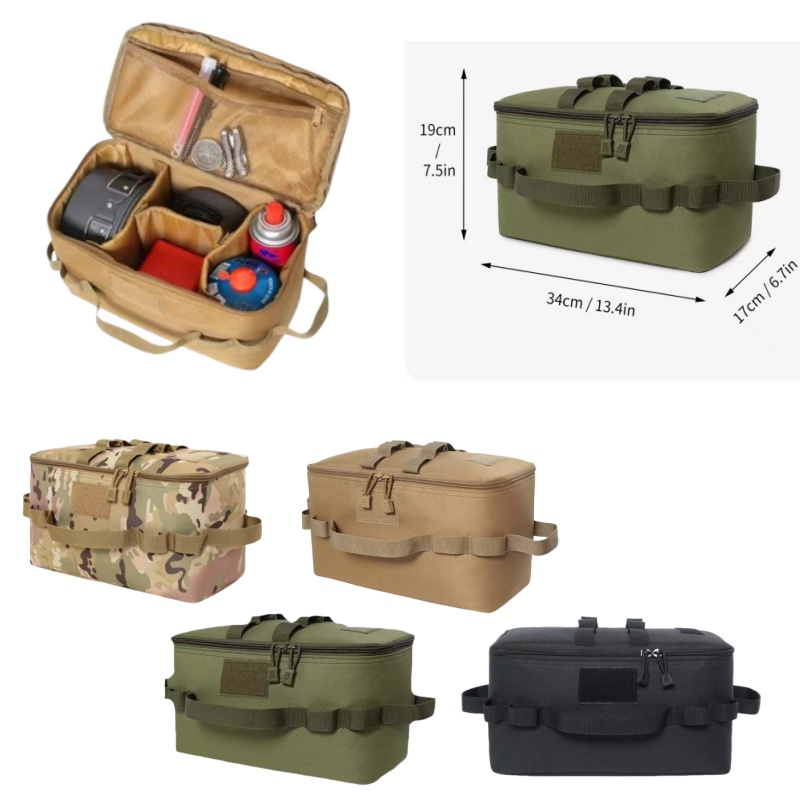 Camping Cooking Organizer - Outdoor Pouch Camping Opbergtas Kookgerei Organizer