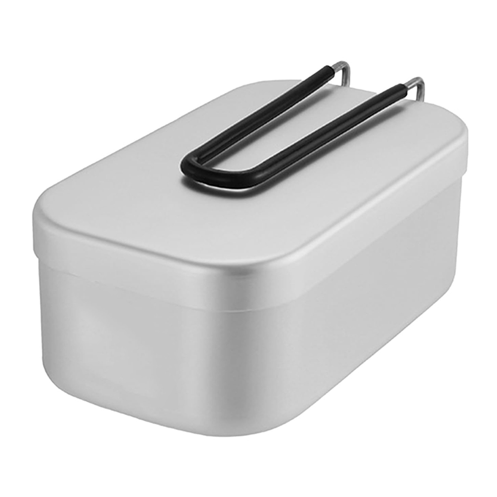 Camping Cooking Organizer - 800ML Aluminium Lunchboxen Outdoor Camping Kookgerei