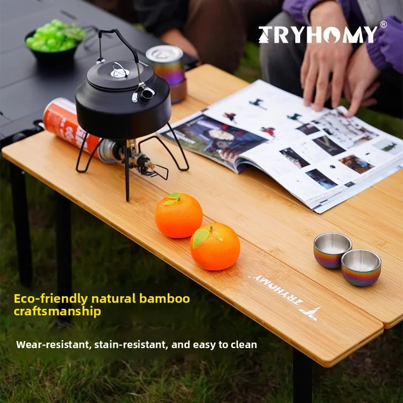 Tryhomy Outdoor Campingtafel D - Camping Cooking Table recensie en prijs