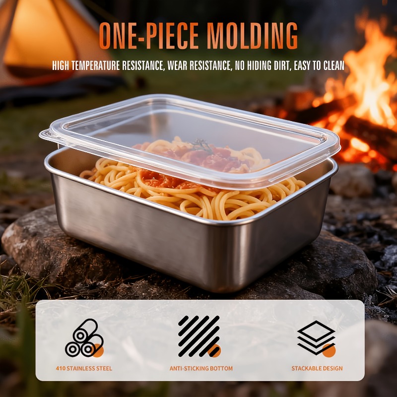 5-delige set roestvrijstalen v - Camping Cooking Organizer recensie en prijs