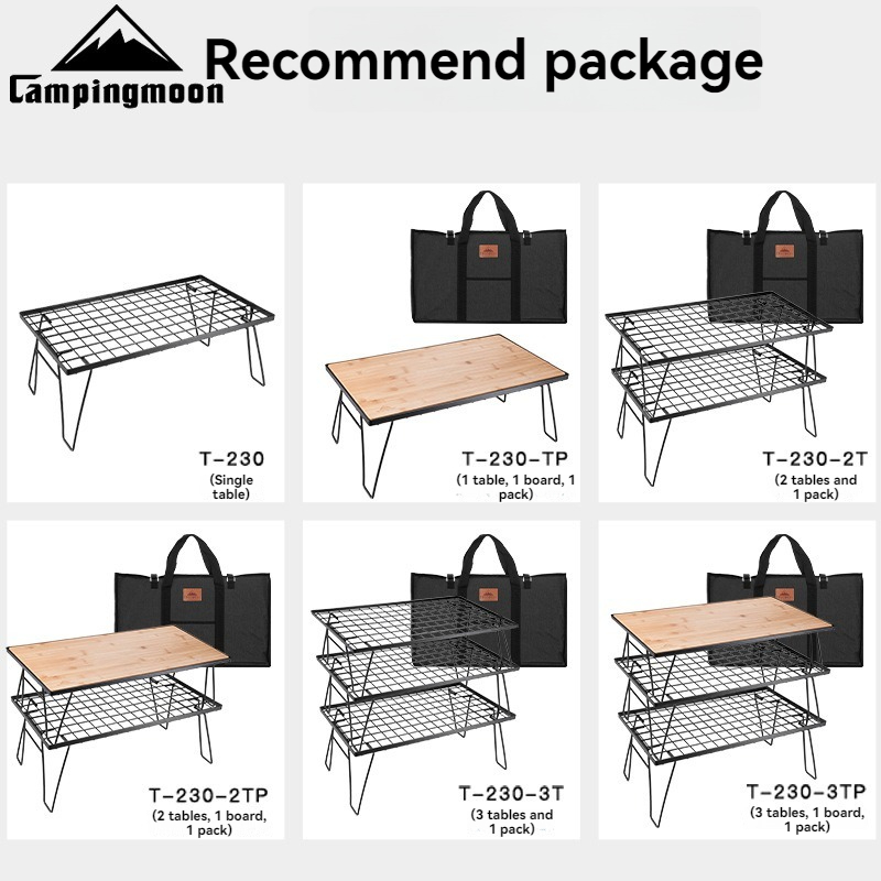 CAMPINGMOON T230 Multifunction - Camping Cooking Table recensie en prijs