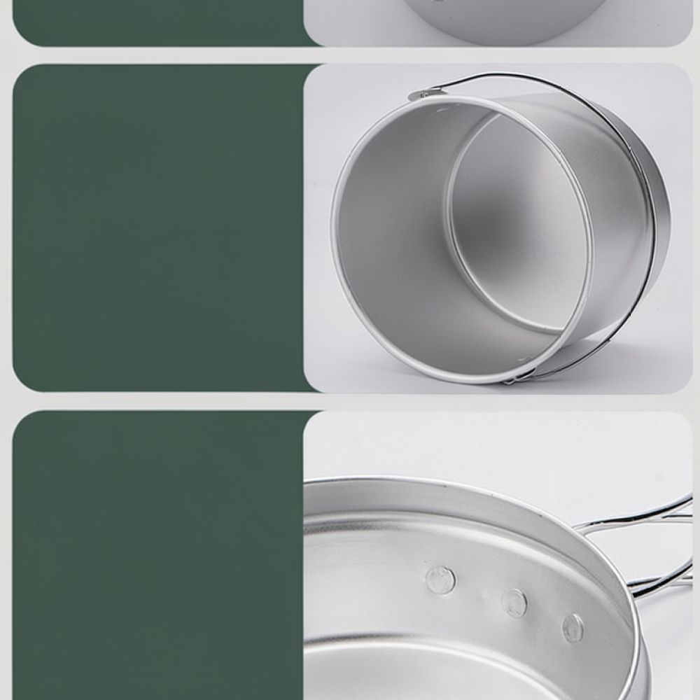 Outdoor picknick aluminium koo - Camping Cooking Dining Set recensie en prijs