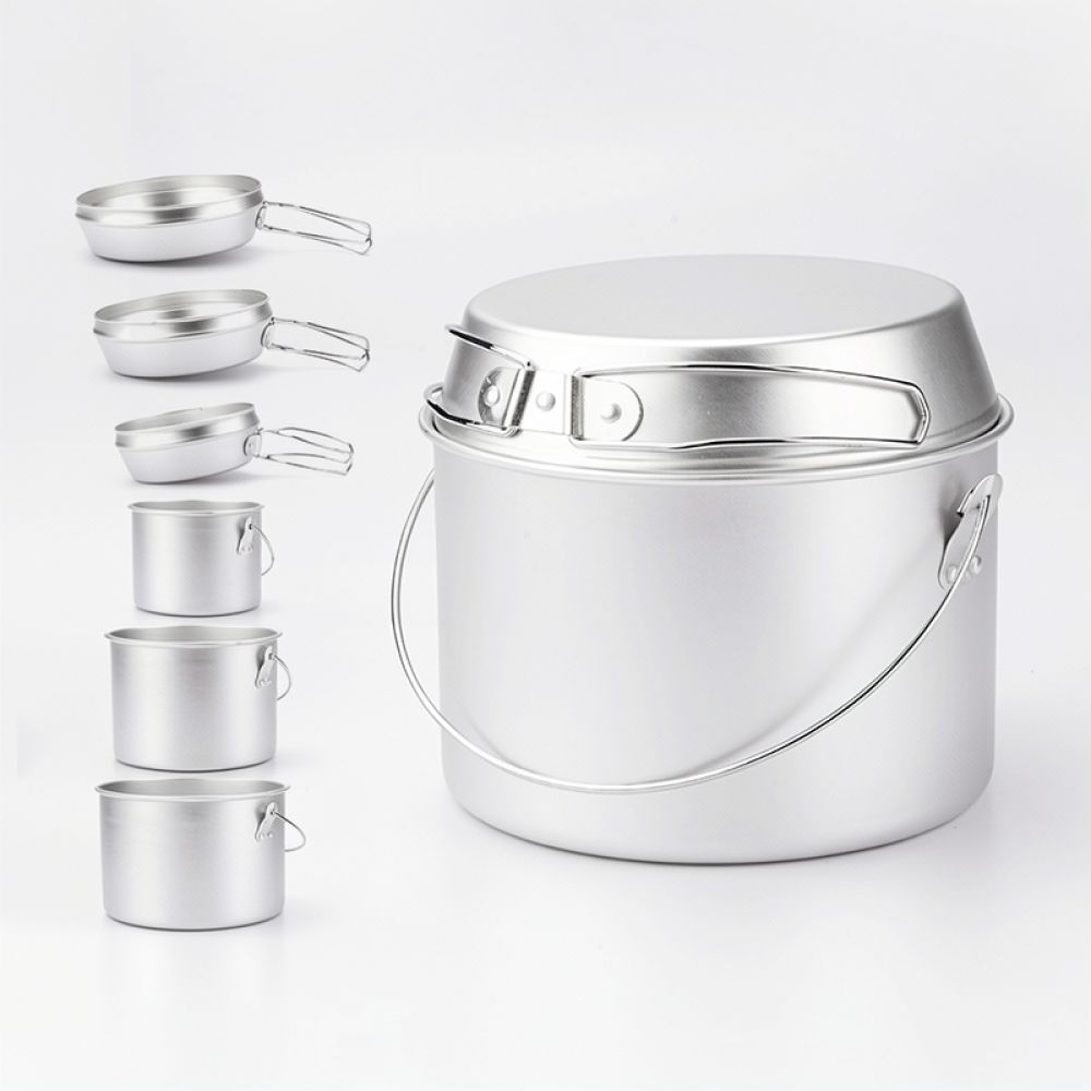 Outdoor picknick aluminium koo - Camping Cooking Dining Set recensie en prijs