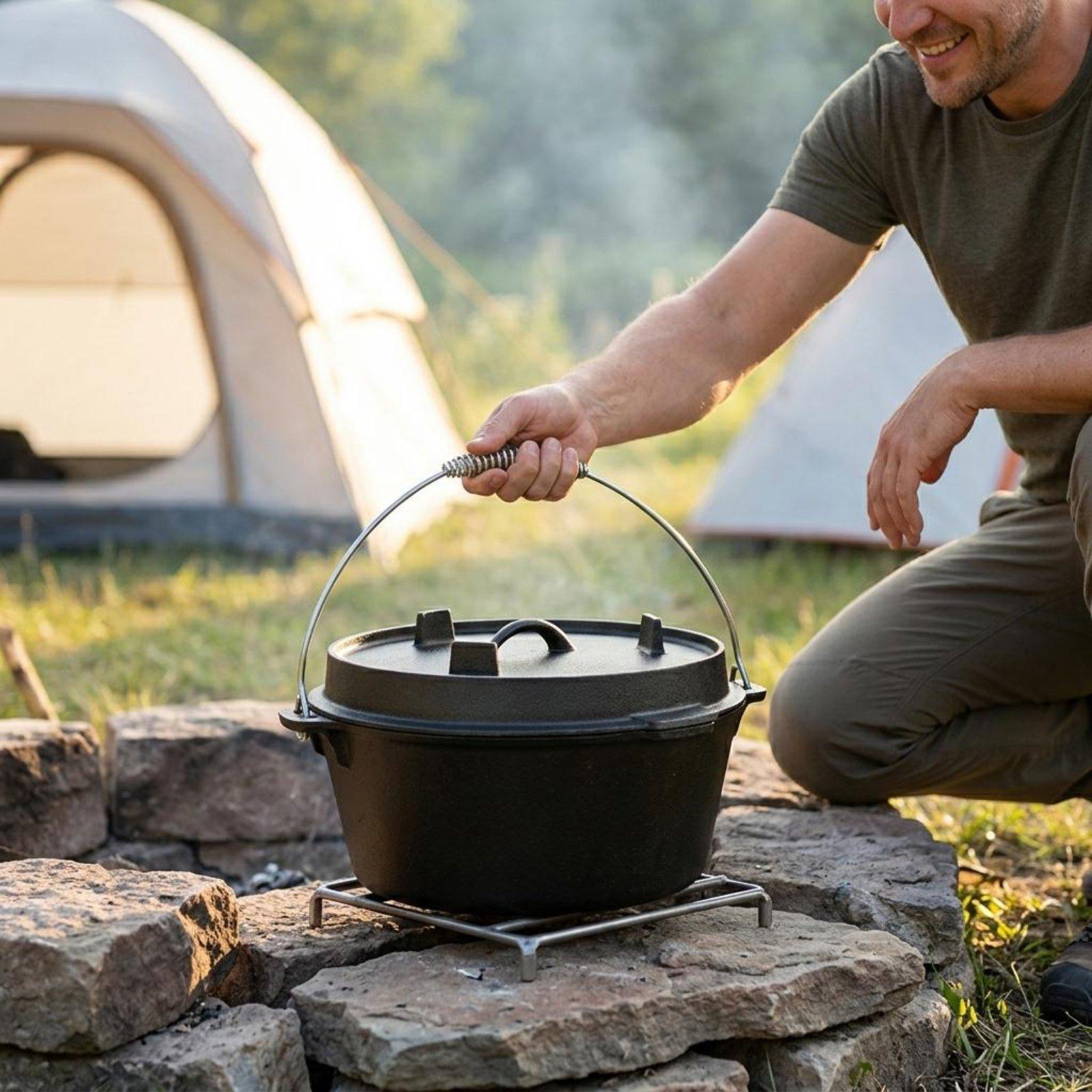Buiten gietijzeren Nederlandse - Camp Dutch Oven Cast recensie en prijs