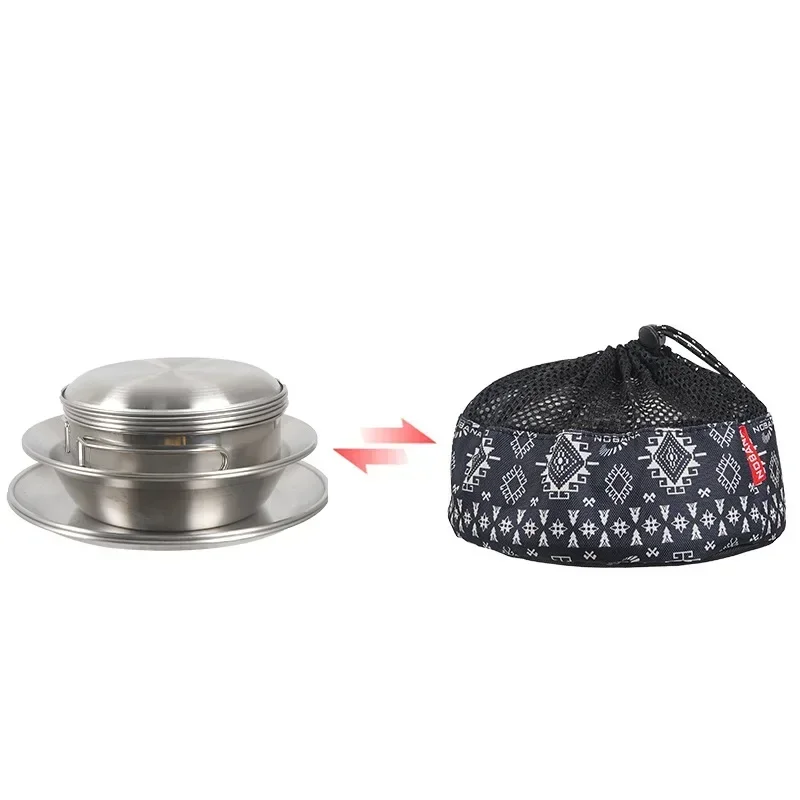 CLS&NOBANA 12-delige buitenser - Camping Cooking Dining Set recensie en prijs