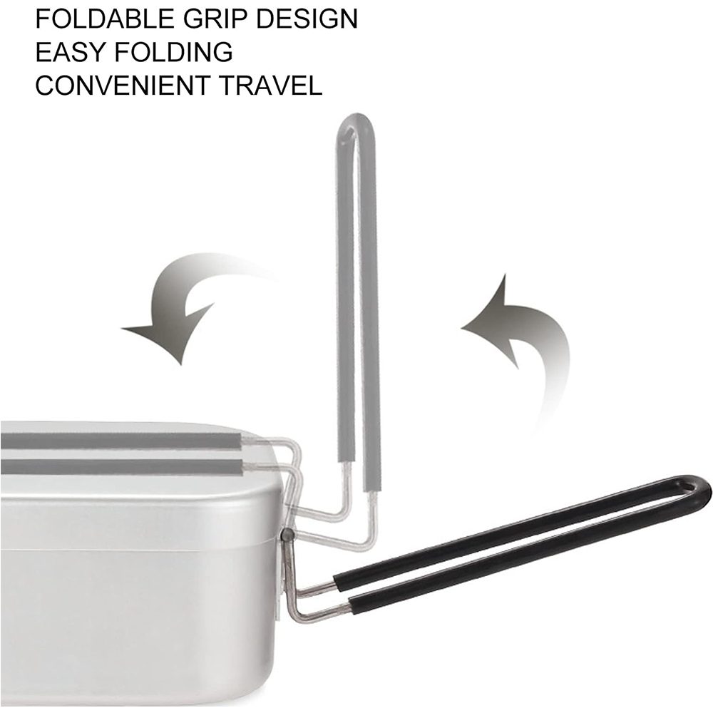 800ML Aluminium Lunchboxen Out - Camping Cooking Organizer recensie en prijs