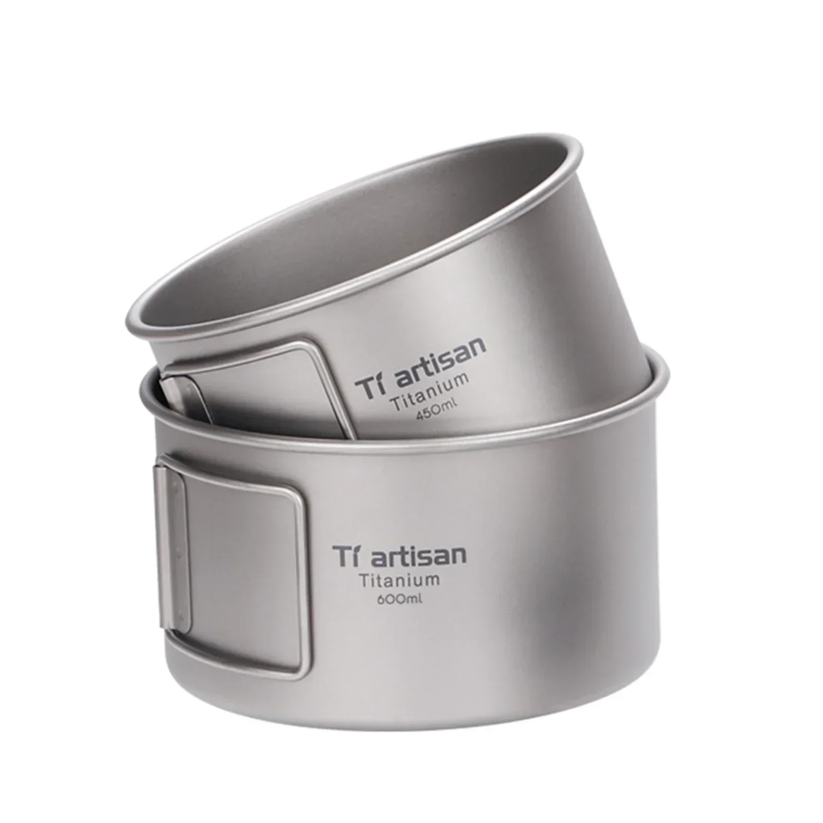 Titanium kom met inklapbaar ha - Camping Cooking Container recensie en prijs